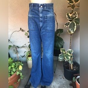 VINTAGE | High Rise Wide Leg Jeans 70’s